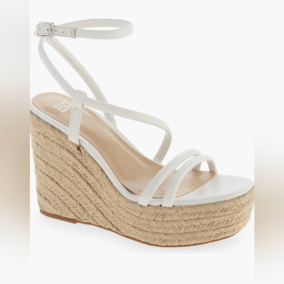 Cohan Espadrille Platform Wedge Sandal (Women)BP. NWOT tan... Brown. Nude - Picture 3 of 7